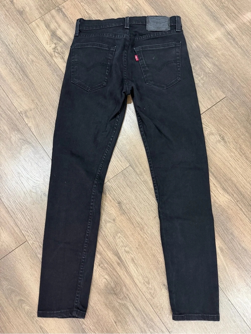 Levi's Black Slim Straight Jeans